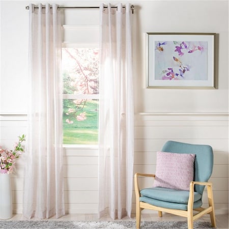 Safavieh Moony Window Curtain Panel, Beige WDT1045B-5296